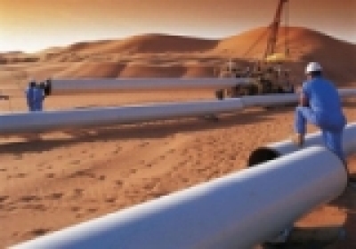 Pipeline entre Brn et centre r&eacute;gional de stockage de Berkine